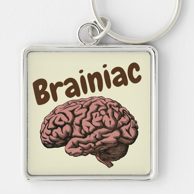 Brainiac Schlüsselanhänger (Vorne)