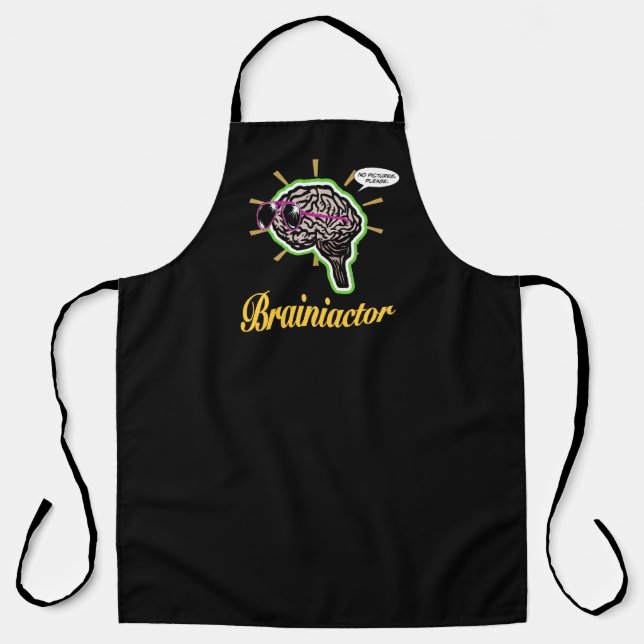 Brainiactor Black BG Schürze (Vorderseite)