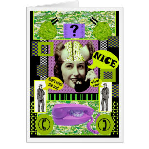 BRAINLADY CARD*NICE*