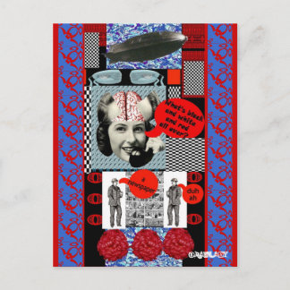BRAINLADY Postcard Postkarte
