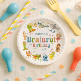 Brainrot Meme Geburtstagsfeier Pappteller