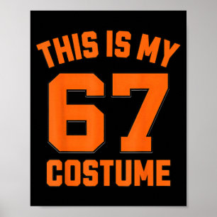 Brainrot Meme Jungen Kinder 67 Das ist Halloween 6 Poster