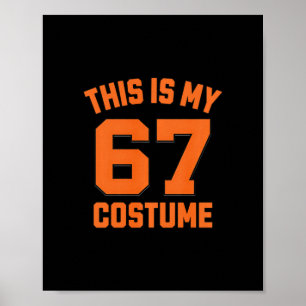 Brainrot Meme Jungen Kinder 67 Das ist mein Hallow Poster