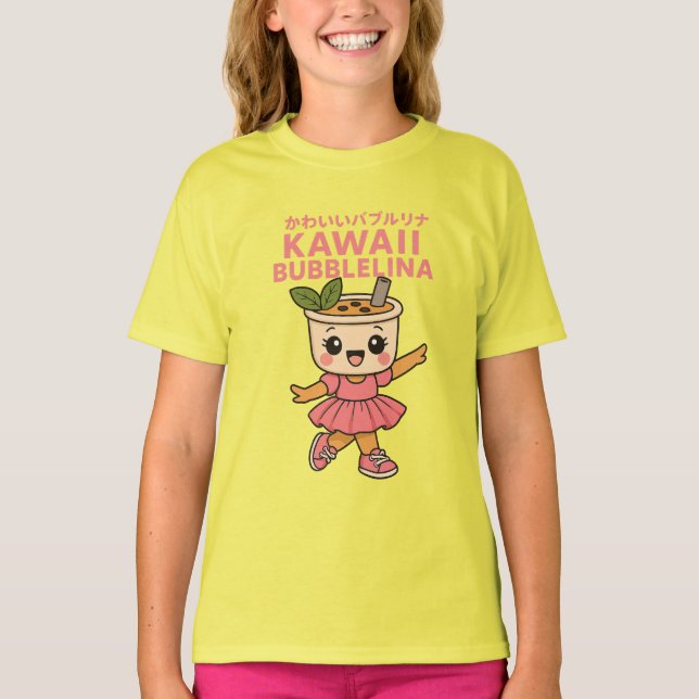 Brainrot POP | Kawaii Bubblelina  T-Shirt (Vorderseite)