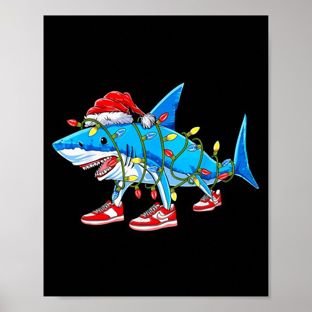 Brainrot Weihnachten Slang Gen Z Gen Alpha Meme Ha Poster (Vorne)