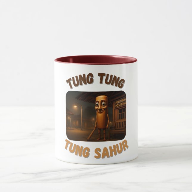 BrainRots Tung Tung Tung Sahur  Tasse (Zentrum)