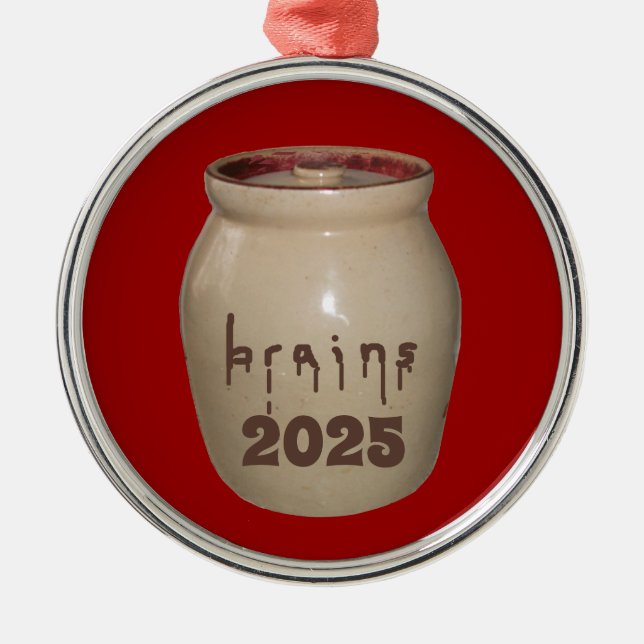 Brains Cookie Jar Ornament (Vorne)