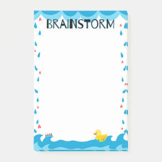 Brainstorm Post-it Notizen