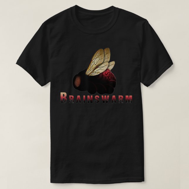 Brainswarm Buzz Gedanken T-Shirt (Design vorne)