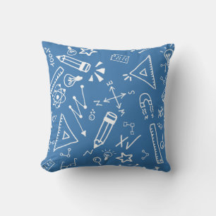 Brainy Blueprint Kissen