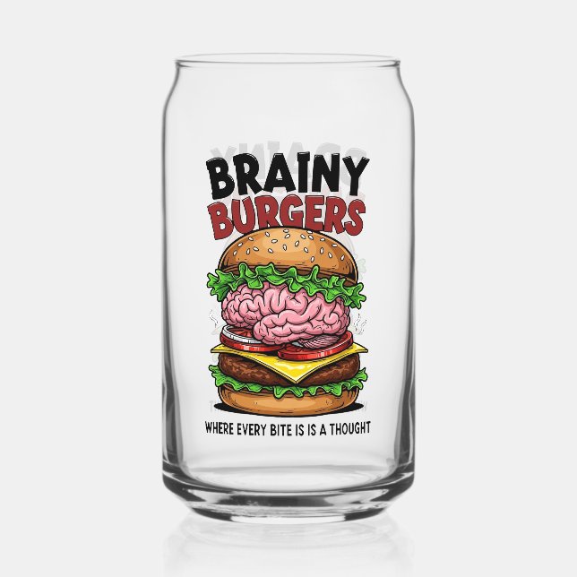 Brainy Burgers Dosenglas (Vorderseite)