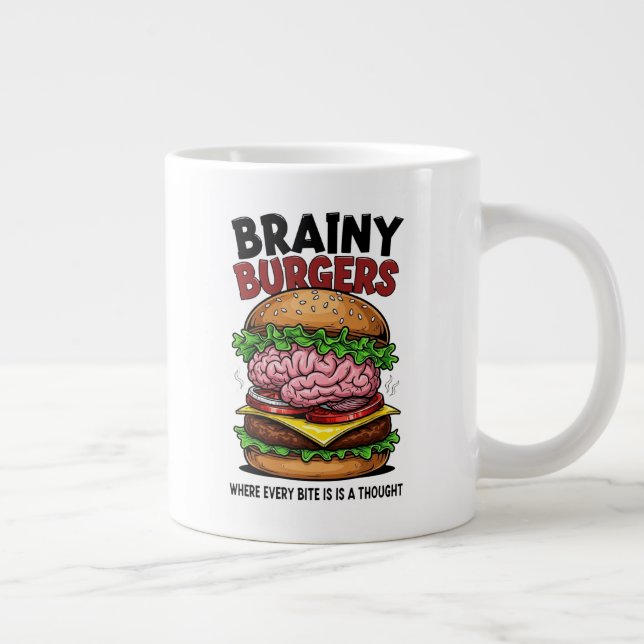 Brainy Burgers Jumbo Specialty Mug Jumbo-Tasse (Rechts)