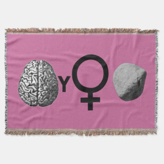 Brainy Girls Rock Girl Power Rebus Puzzle Decke
