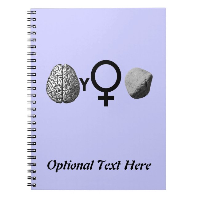 Brainy Girls Rock! Notizblock (Vorderseite)
