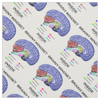 Brainy Mindset Inside Anatomischer Gehirn Spaß Stoff