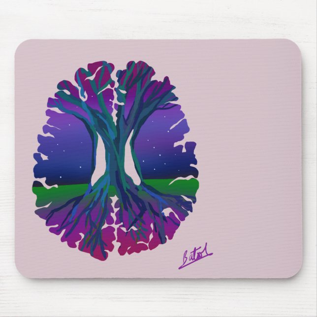 Brainy Mousepad (Vorne)