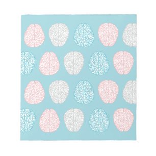 Brainy Pastellmuster Notizblock
