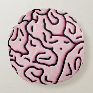 Brainy Pillow Rundes Kissen