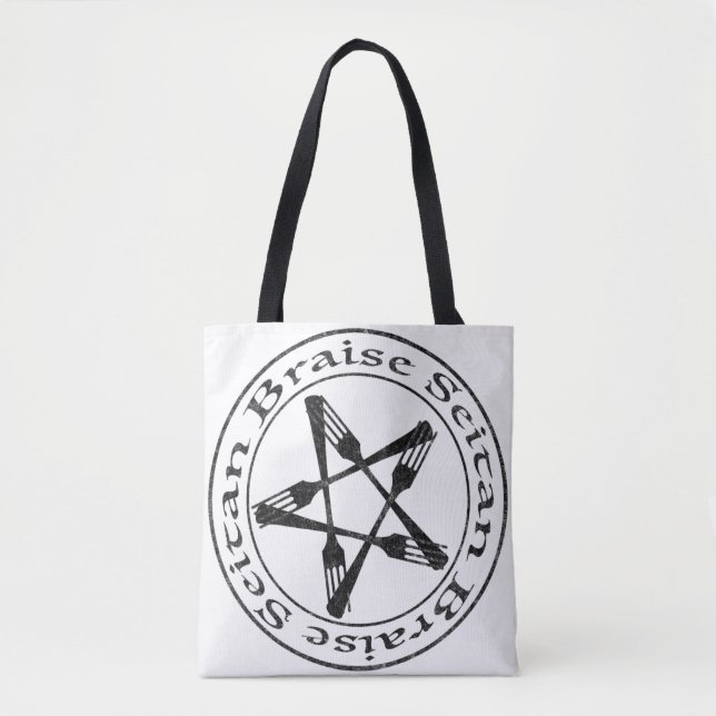 Braise Seitan Vegan Pentagram (dunkle Fassung) (Vorderseite)
