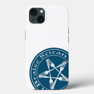 Braise Seitan Vegan Pentagram (Lichtversion) Case-Mate iPhone Hülle