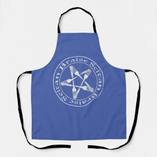 Braise Seitan Vegan Pentagram (Lichtversion) Schürze