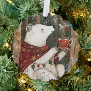 Bramble der Bär Woodland Whimsy Ornament Karte