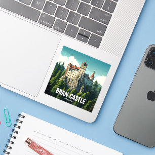 Bran Castle Rumänien Aufkleber