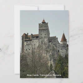 Bran Castle, Siebenbürgen, Rumänien Feiertagskarte