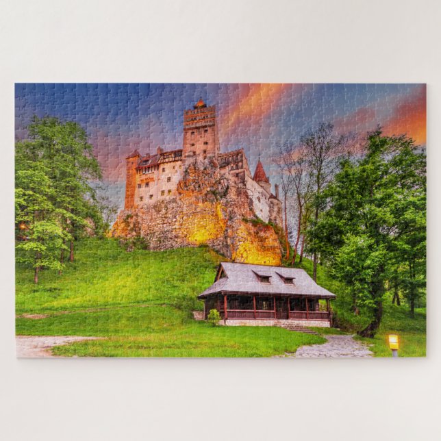 Bran Castle Transylvania Puzzle (Horizontal)