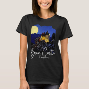 Bran Castle Transylvania Zuhause zum Dracula Maler T-Shirt