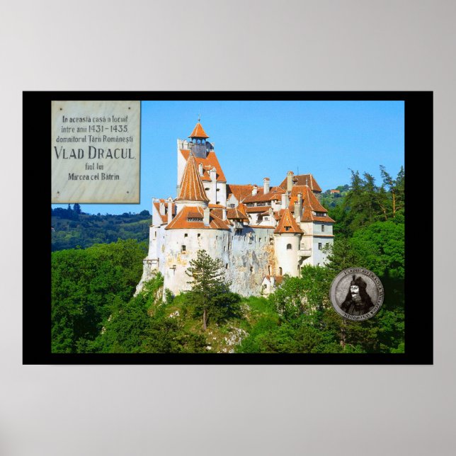 Bran Castle, Transylvannia Poster (Vorne)