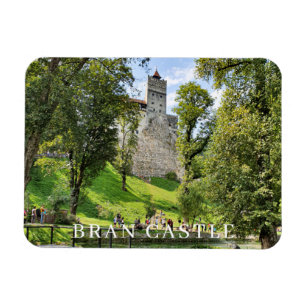 Bran Castle view Kühlschrankmagnet Magnet