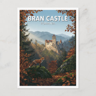 Bran-Schloss Rumänien Andenken Postkarte