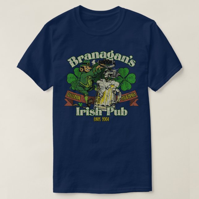 Branagans Irish Pub 2004 T-Shirt (Design vorne)