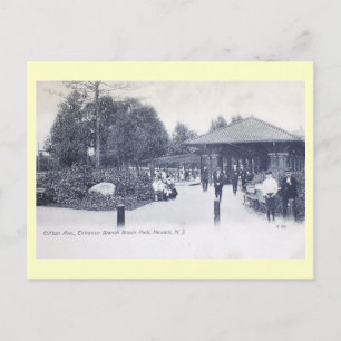 Branch Brook Park, Newark, New Jersey Vintage Postkarte