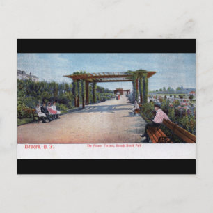 Branch Brook Park, Newark NJ 1905 Vintag Postkarte