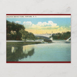 Branch Brook Park, Newark NJ Vintage Postkarte