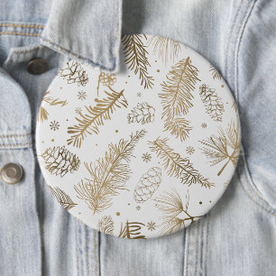 Branchen und Kiefern Button