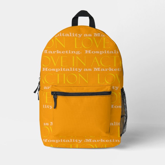 Branchenspezifischer Rucksack - Gastgewerbe (Vorderseite)