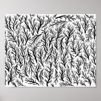 Branches Naturemuster Wandkunst