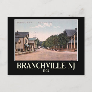 Branchville, New Jersey, Vintag Postkarte
