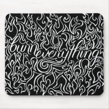 Brand alles Mousepad