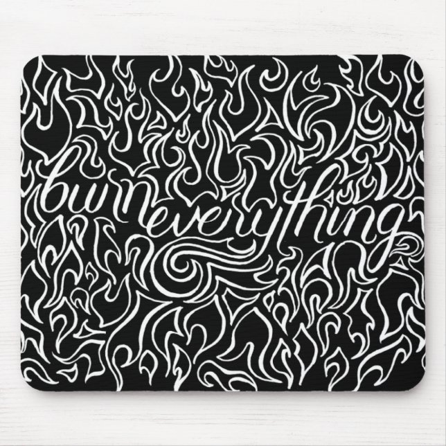 Brand alles Mousepad (Vorne)
