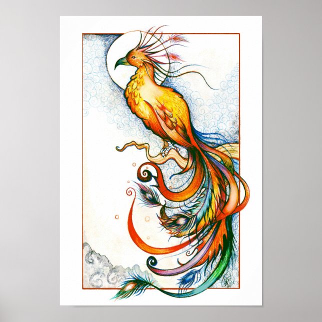 Brand Bird Print Poster (Vorne)