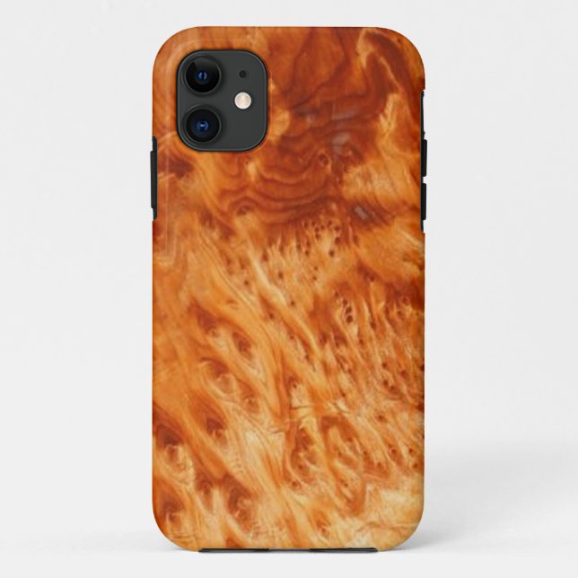 Brand Burl Woodgrain iPhone 5 Fall Case-Mate iPhone Hülle (Rückseite)