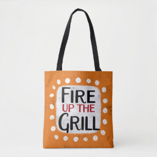 Brand die Grilltotentasche hoch