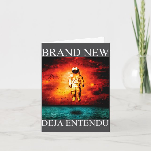 Brand New Deja Entendu  Karte (Vorderseite)
