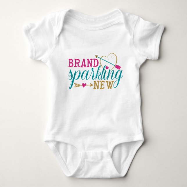 Brand Sparkling New Baby Shirt (Vorderseite)