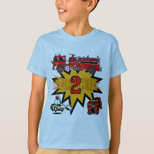 Brand und Rettung 2. Geburtstagsgeschenke T-Shirt