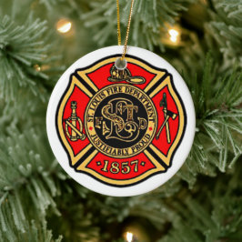 BRANDABTEILUNG St. LOUIS. Keramik Ornament